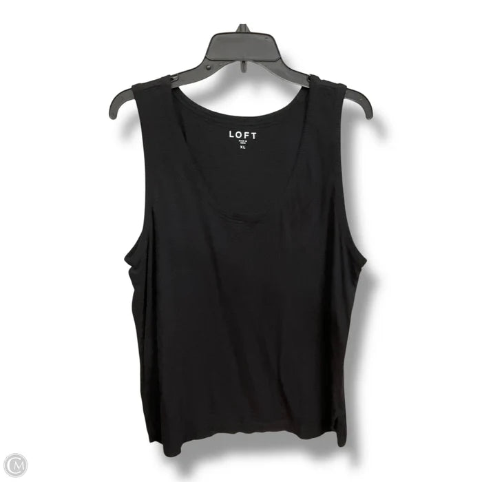 Tank Top By Loft In Black, Size: Xl