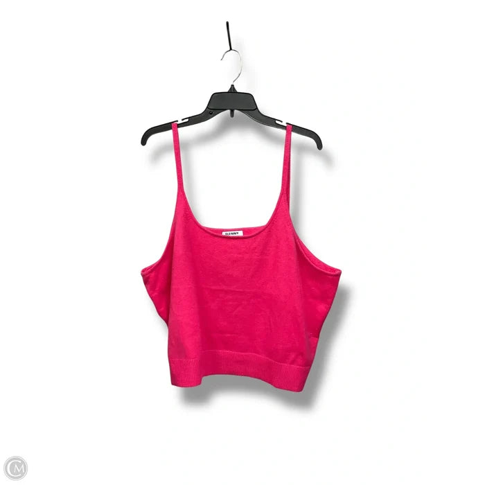 Tank Top By Old Navy In Pink, Size: 3x