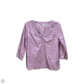 Top 3/4 Sleeve By Croft And Barrow In Purple, Size: Xs