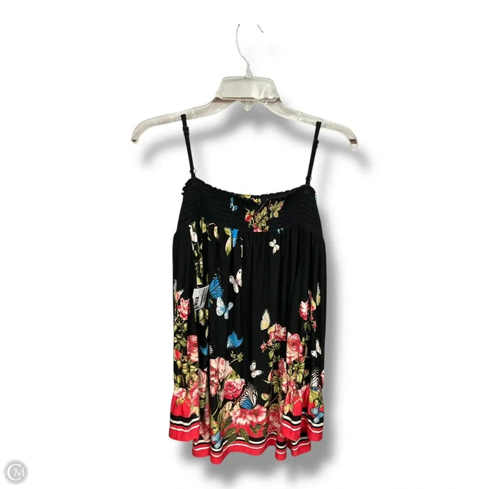 Top 3/4 Sleeve By Inc In Floral Print, Size: L