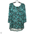 Top 3/4 Sleeve By Jm Collections In Floral Print, Size: 3x