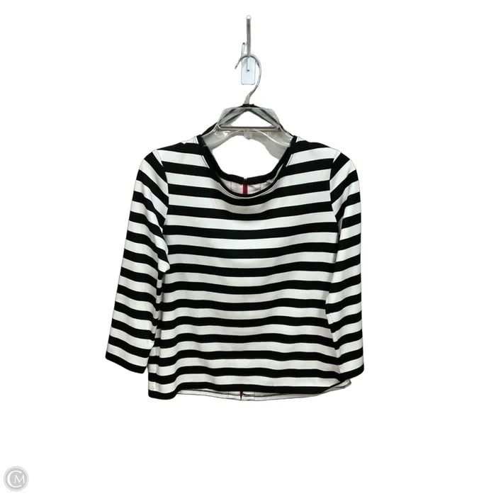 Top 3/4 Sleeve By Rachel Roy In Striped Pattern, Size: S