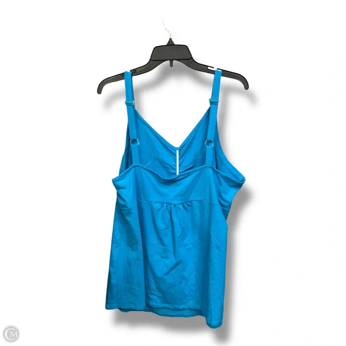 Top Cami By Jessica London In Blue, Size: 1x