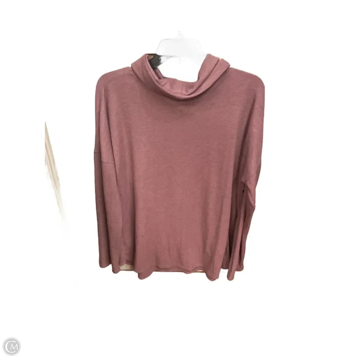 Top Long Sleeve Basic By A New Day In Purple, Size: Xl