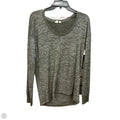 Top Long Sleeve Basic By Gap In Green, Size: S