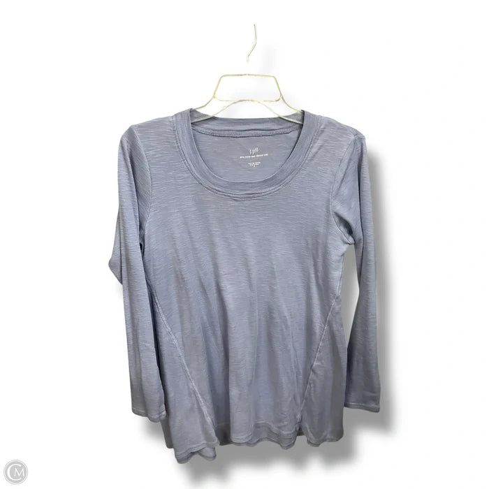 Top Long Sleeve Basic By J. Jill In Purple, Size: S