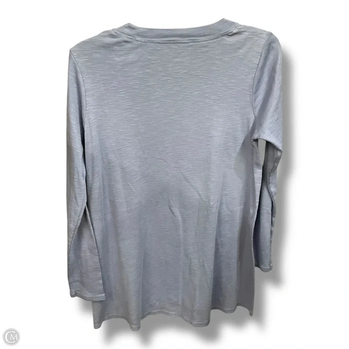 Top Long Sleeve Basic By J. Jill In Purple, Size: S