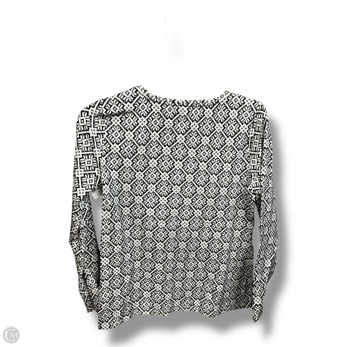 Top Long Sleeve Basic By J. Jill In Purple, Size: S