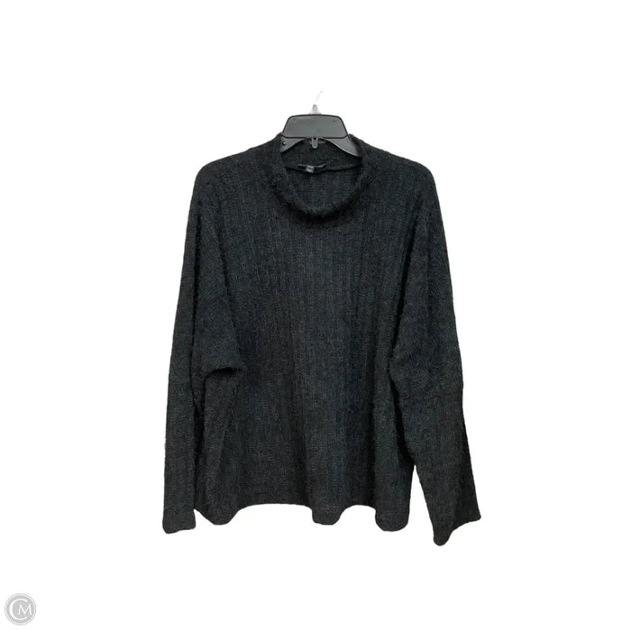 Top Long Sleeve Basic By Lane Bryant In Black, Size: 3x