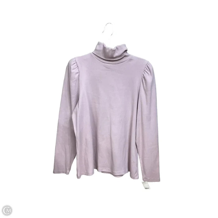 Top Long Sleeve Basic By Ophelia Roe In Purple, Size: 2x