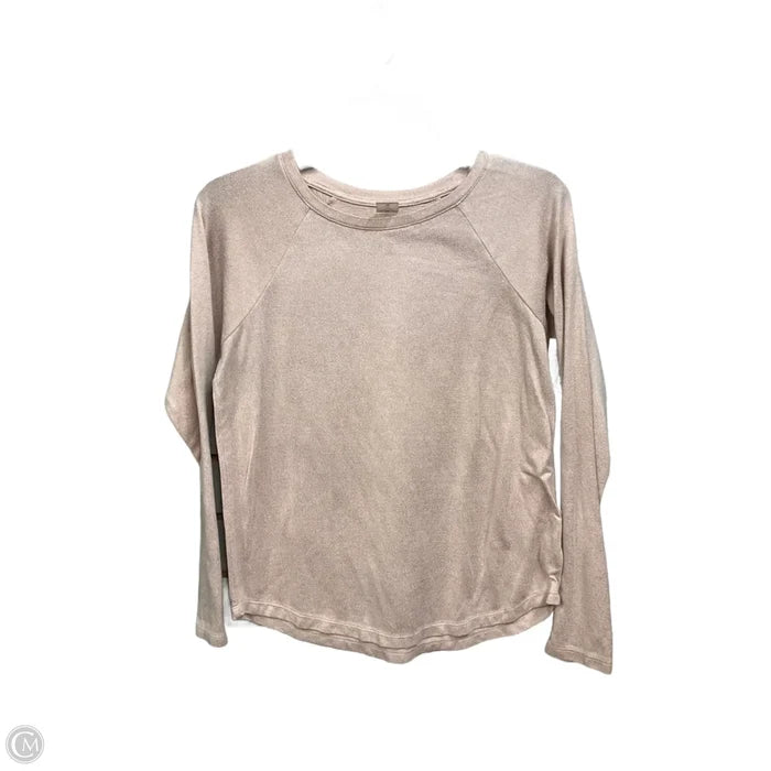 Top Long Sleeve Basic By St Johns Bay In Pink, Size: Sp