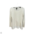 Top Long Sleeve Basic By Style And Company In Cream, Size: L