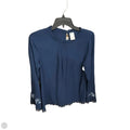 Top Long Sleeve Basic By Time And Tru In Navy, Size: S