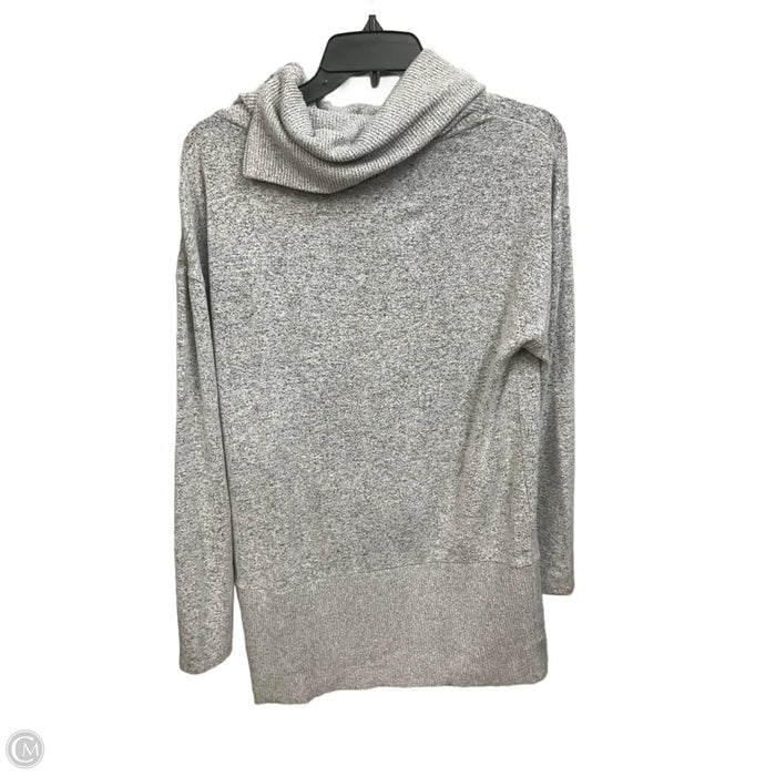Top Long Sleeve Basic By White House Black Market In Grey, Size: M