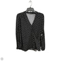 Top Long Sleeve By Adrianna Papell In Polkadot Pattern, Size: Xl
