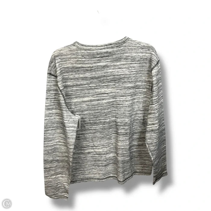 Top Long Sleeve By Apt 9 In Grey, Size: Xl