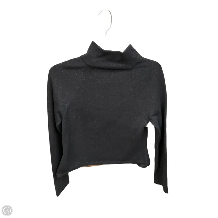 Top Long Sleeve By Belle Point In Black, Size: S