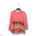 Top Long Sleeve By Boston Proper In Pink, Size: M
