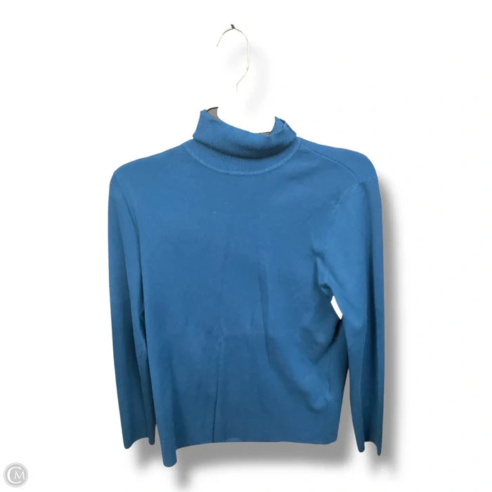 Top Long Sleeve By Chicos In Blue, Size: L