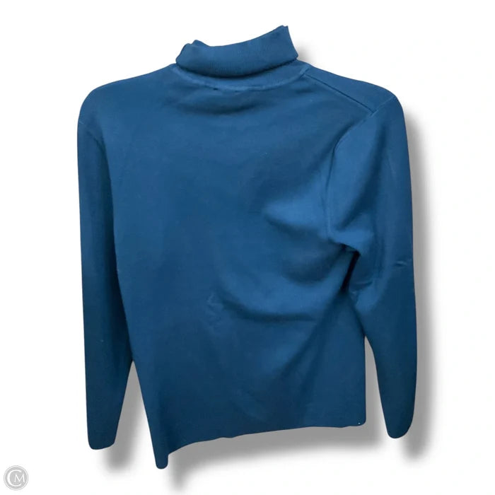 Top Long Sleeve By Chicos In Blue, Size: L