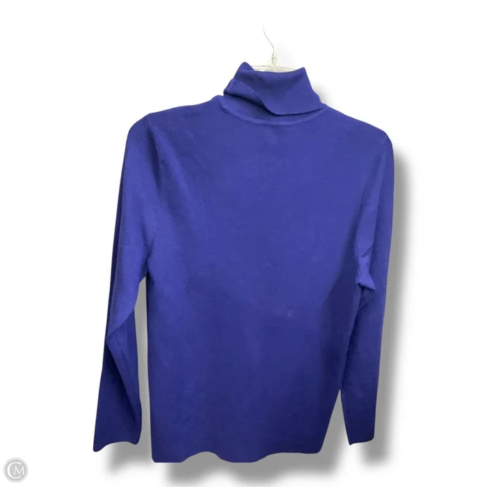 Top Long Sleeve By Chicos In Blue, Size: L