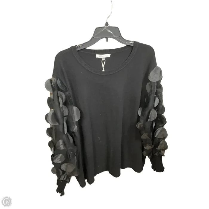 Top Long Sleeve By Clothes Mentor In Black, Size: 2x