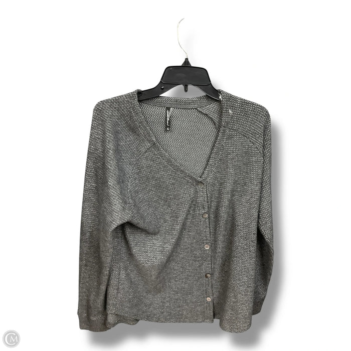 Top Long Sleeve By Clothes Mentor In Grey, Size: L