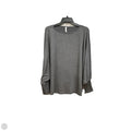 Top Long Sleeve By Clothes Mentor In Grey, Size: Xl