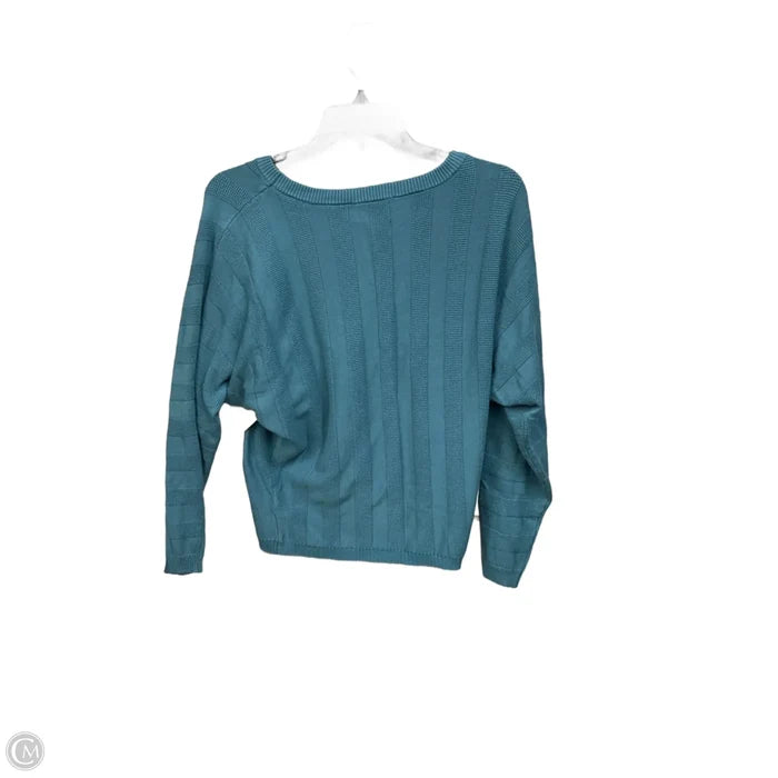 Top Long Sleeve By Cyrus In Blue, Size: Xs
