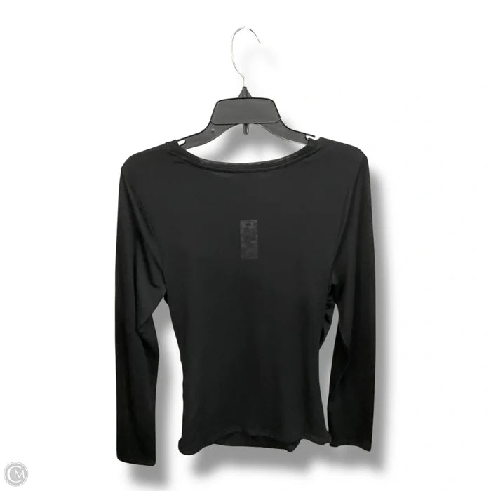 Top Long Sleeve By Express In Black, Size: L