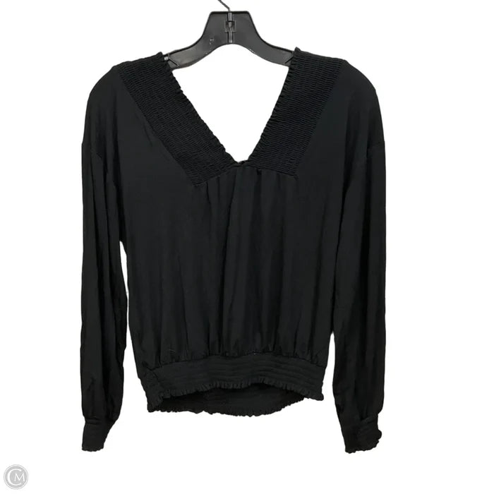 Top Long Sleeve By Express In Black, Size: M