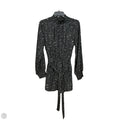 Top Long Sleeve By Fabrik In Black & White, Size: S