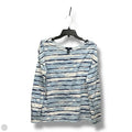 Top Long Sleeve By Gap In Blue & White, Size: Xs