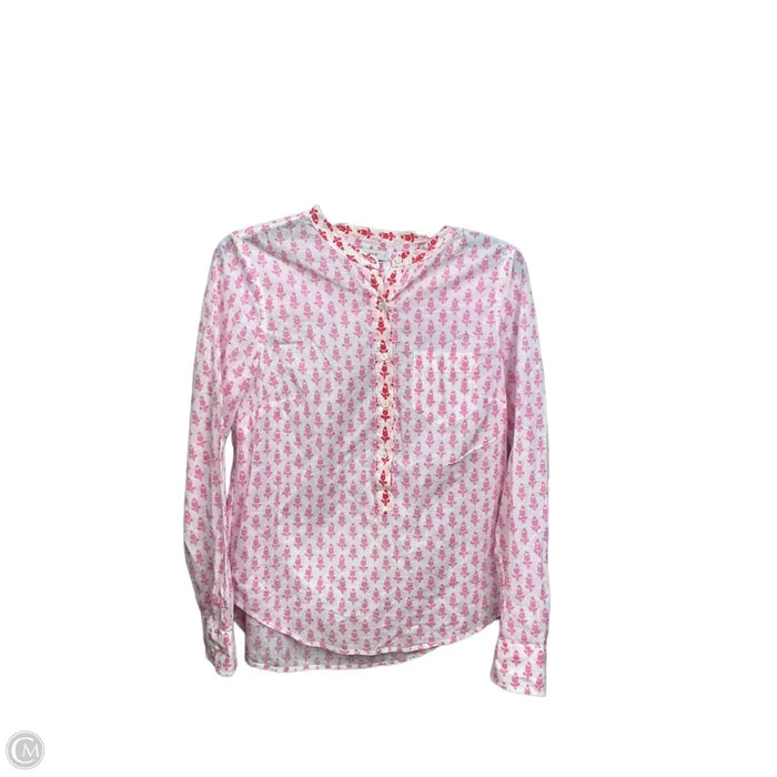 Top Long Sleeve By J. Crew In Floral Print, Size: Xs