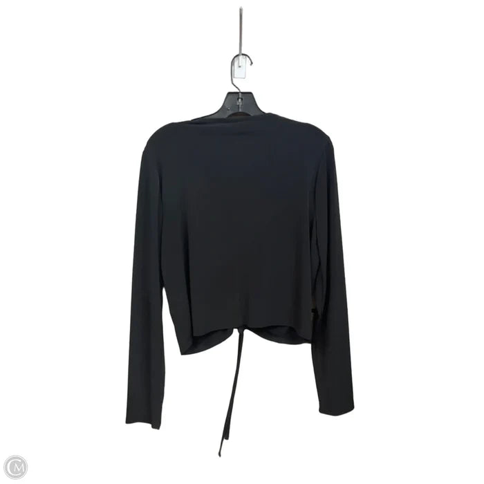 Top Long Sleeve By Lane Bryant In Black, Size: Xl