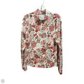 Top Long Sleeve By Laura Ashley In Floral Print, Size: L