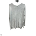 Top Long Sleeve By Loft In Grey, Size: Xs