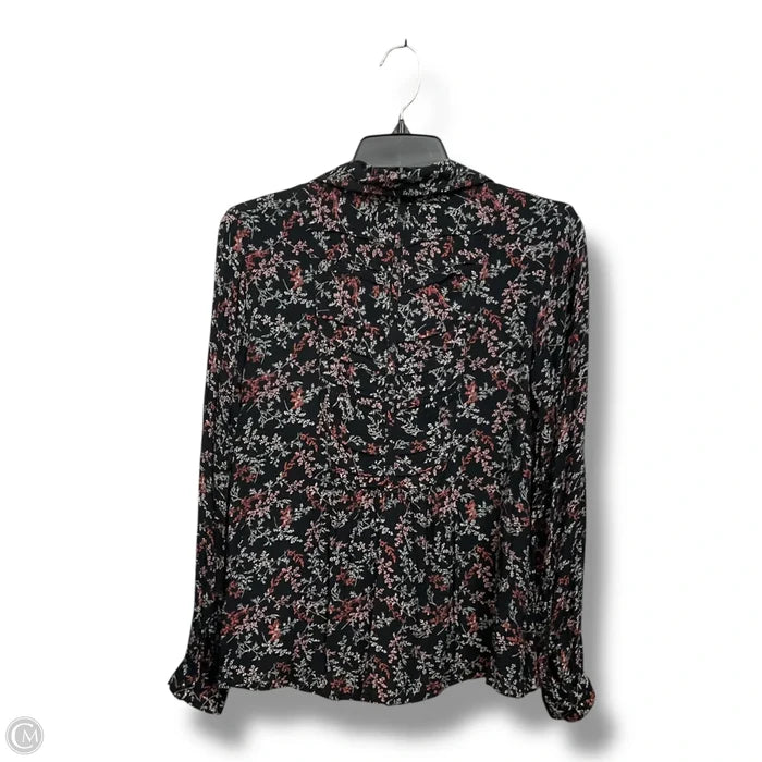 Top Long Sleeve By Maeve In Floral Print, Size: Xs