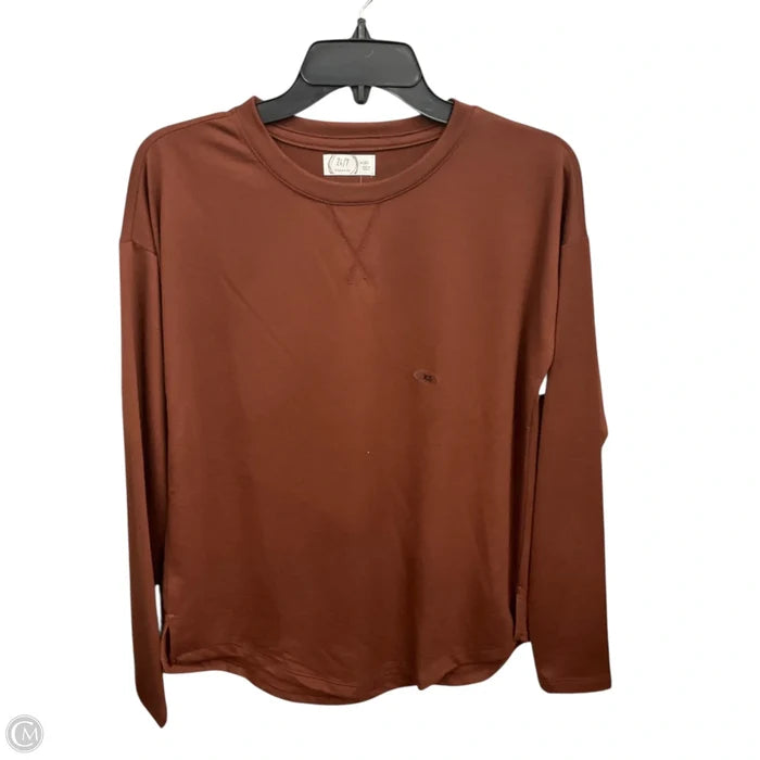 Top Long Sleeve By Maurices In Brown, Size: Xs
