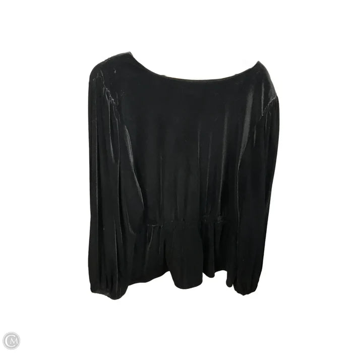 Top Long Sleeve By Old Navy In Black, Size: Xxl