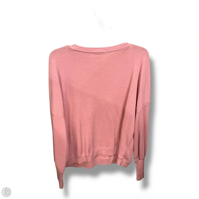 Top Long Sleeve By Sanctuary In Pink, Size: 2x