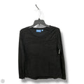 Top Long Sleeve By Simply Vera In Black & Gold, Size: M