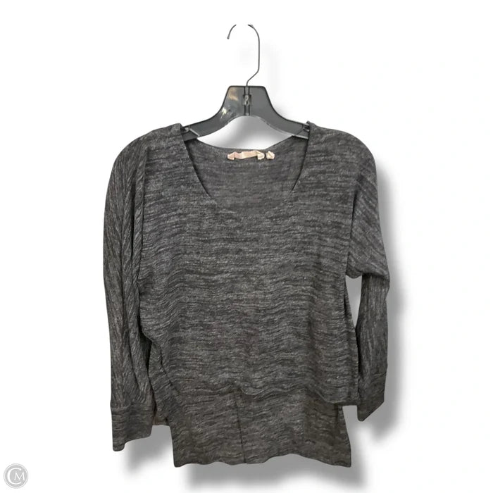 Top Long Sleeve By Soft Surroundings In Grey, Size: S