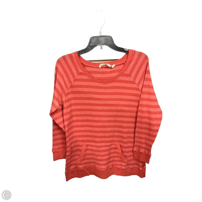 Top Long Sleeve By Soft Surroundings In Orange, Size: M