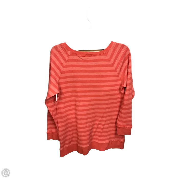 Top Long Sleeve By Soft Surroundings In Orange, Size: M