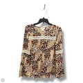 Top Long Sleeve By Style And Company In Floral Print, Size: Xs