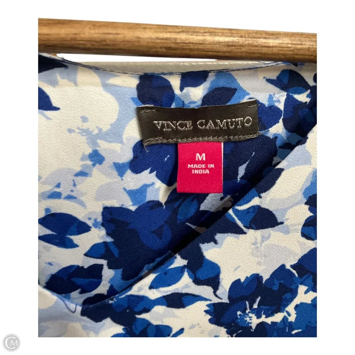 Top Long Sleeve By Vince Camuto In Floral Print, Size: M