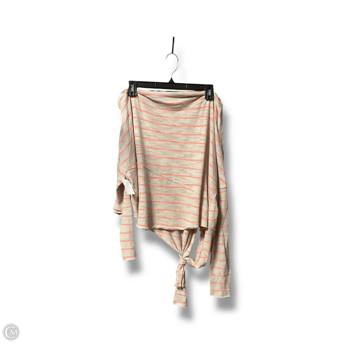 Top Long Sleeve By We The Free In Striped Pattern, Size: S
