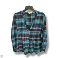 Top Long Sleeve By Woman Within In Blue, Size: 1x
