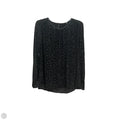 Top Long Sleeve By Worth Ny In Black, Size: M